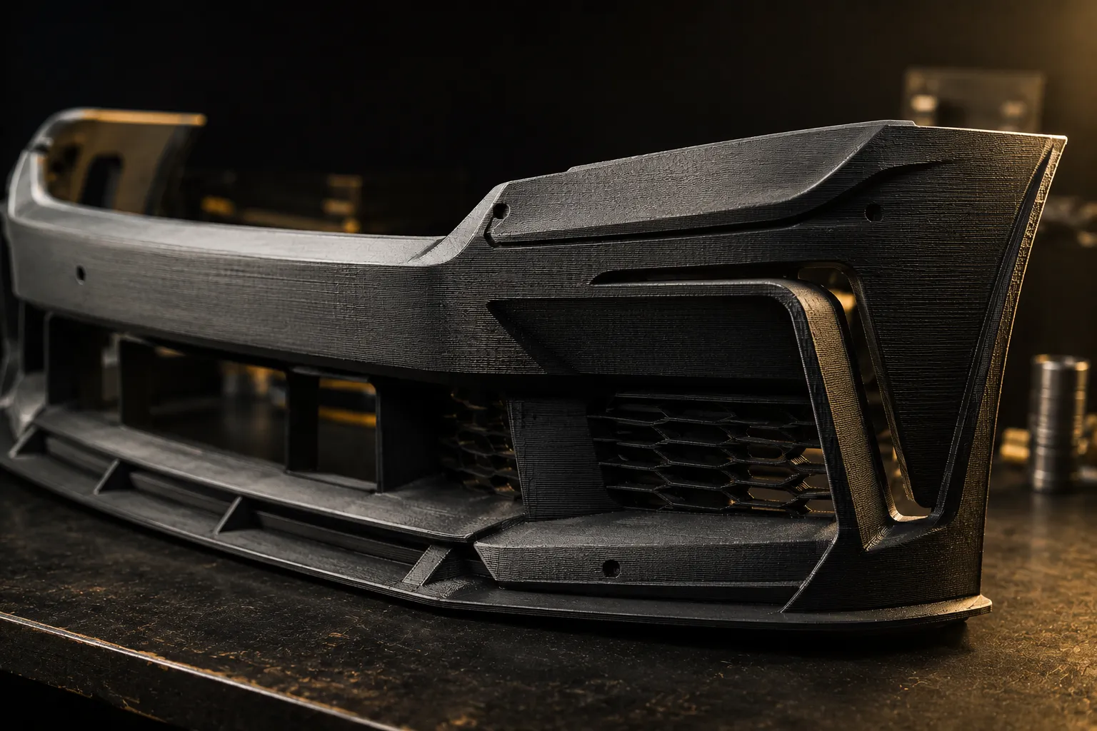 3D printed automotive prototype part fabricated by The Monolith