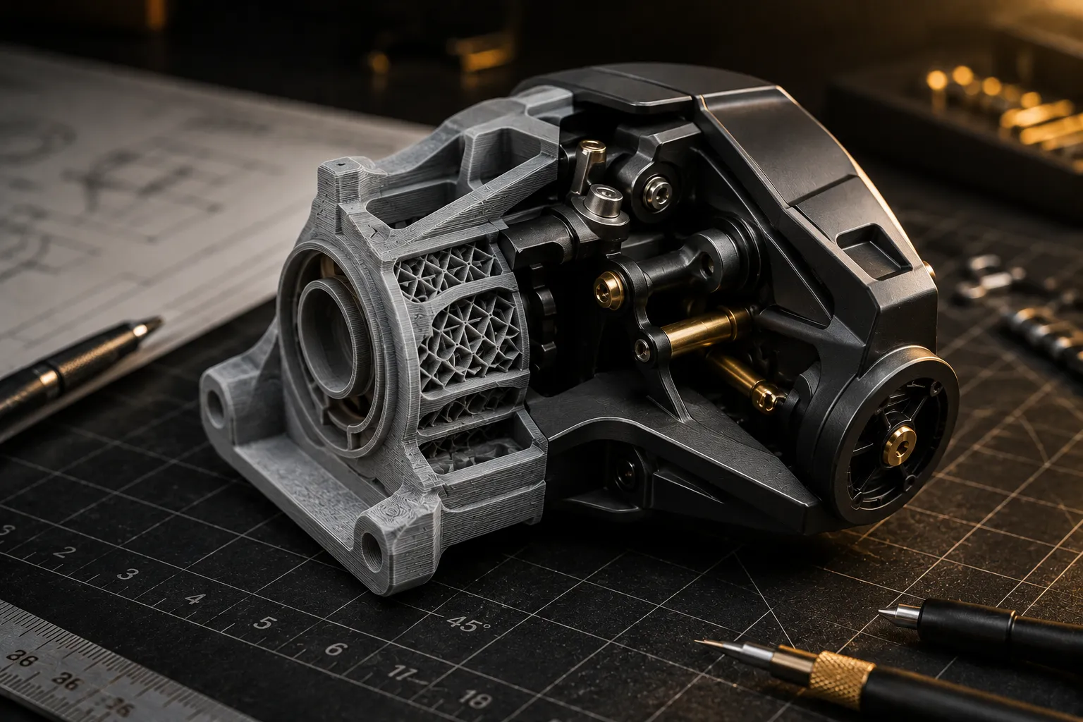 Engineering product prototype 3D printed by The Monolith