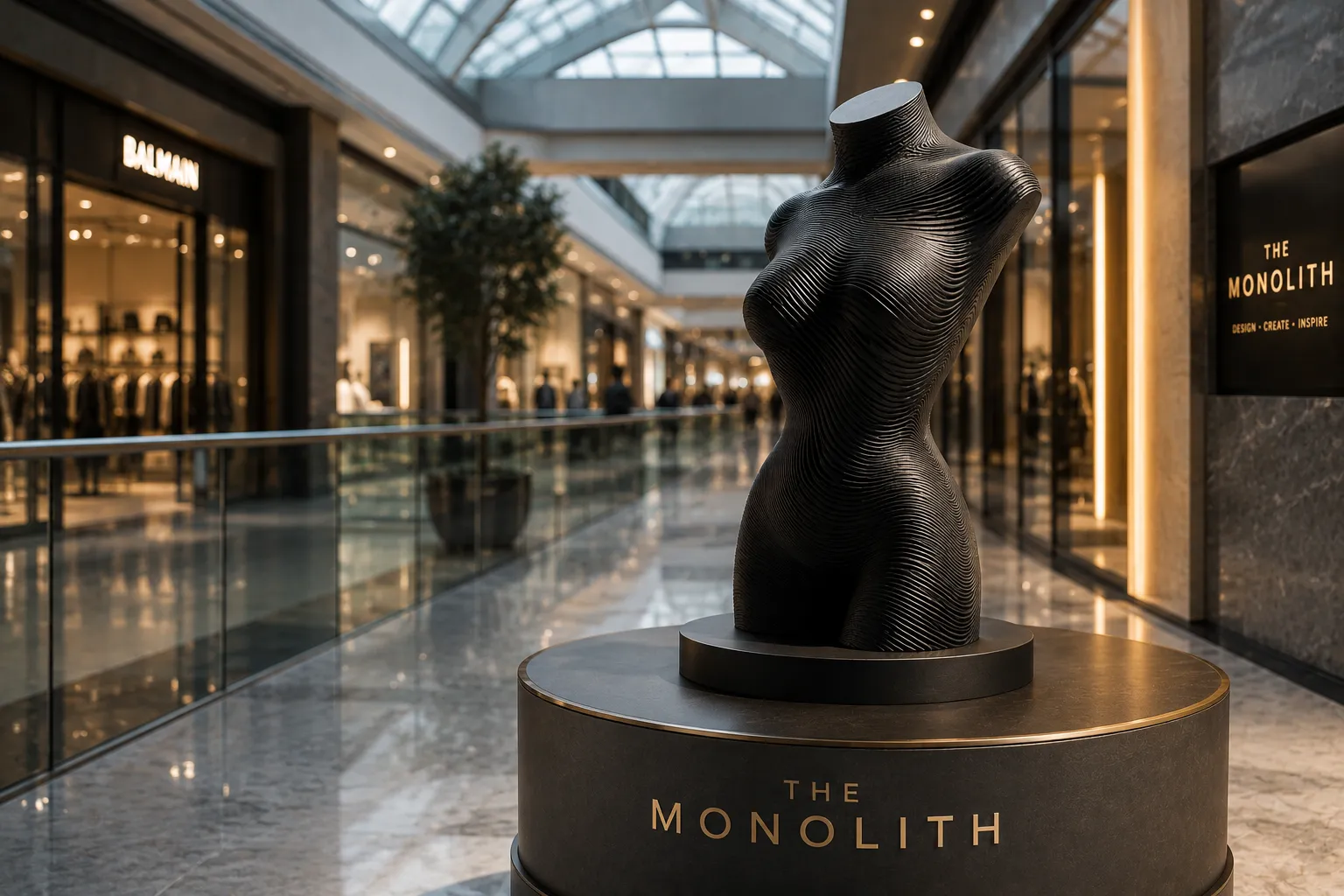 Retail mall interactive model built by The Monolith