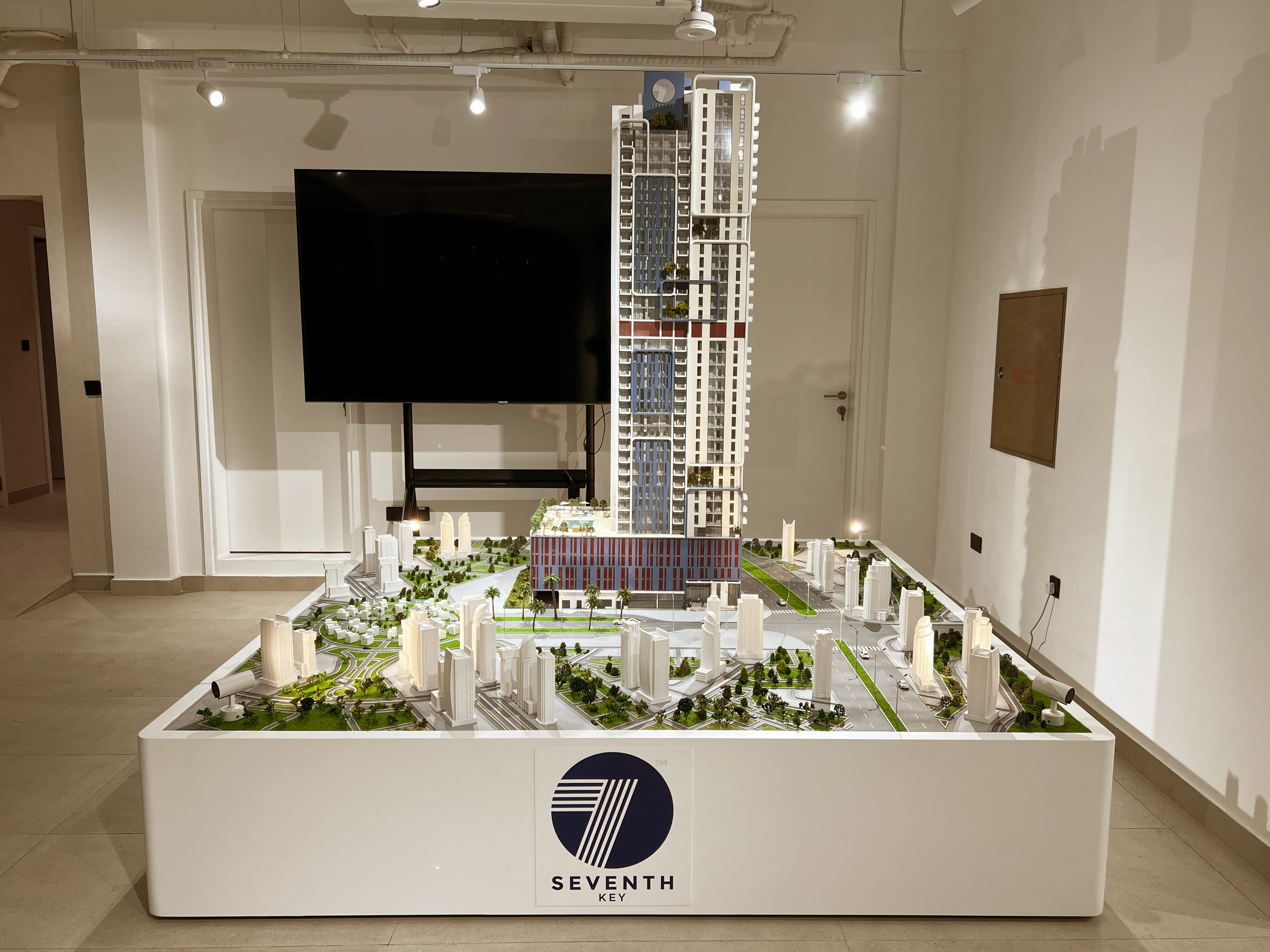 Architectural model showing precision joinery and finish by The Monolith